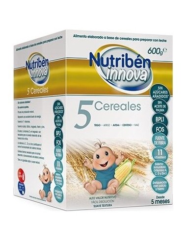 Nutriben Innova 5 Cereales 600 Gr