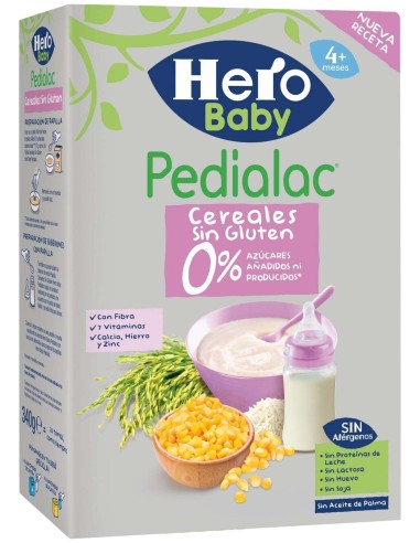 Pedialac Papil Cer Sin Gluten Hero 340G