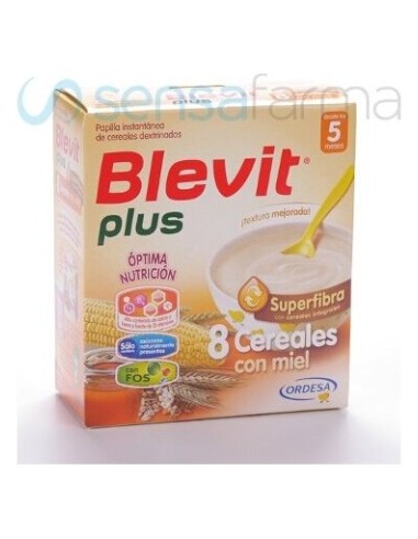 Blevit® 8 Cereales Con Miel Superfibra 600G