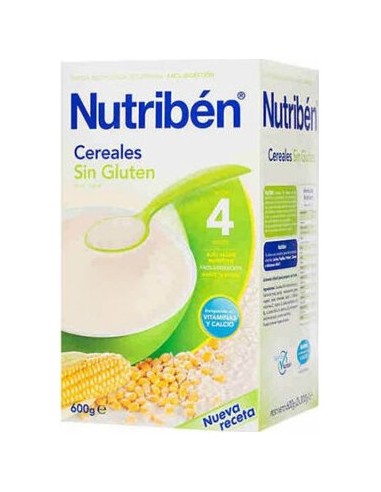 Nutriben Cereales Sin Gluten 600 Gramos