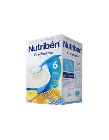 Nutriben Crecimiento Cereales 600 G.