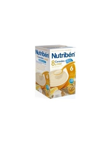 Nutribén® 8 Cereales Miel Con Leche Adaptada 600G