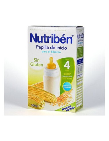 Nutribén® Papilla Inicio Biberón Sin Gluten 300G