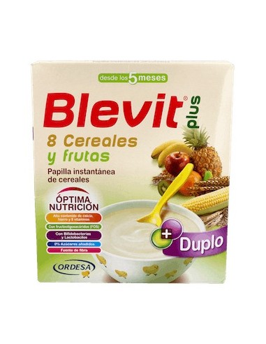 Blevit Plus Duplo 8 Cereales Fruta 700G