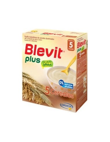 Blevit Plus 5 Cereales 600 Gramos