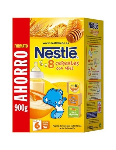 Nestlé 8 Cereales Con Miel 900G
