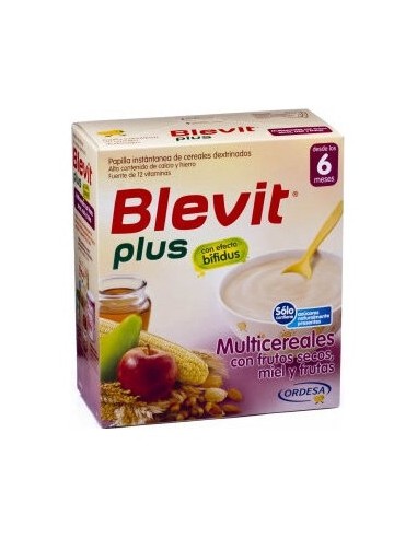 Blevit Plus Frutos Secos Miel Fruta 600G