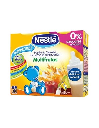 Nestle Papilla Liquida Multifrutas 2X250