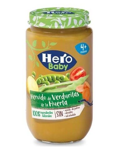Hero Baby Pedialac Tarrito De Verduras De La Huerta 250G
