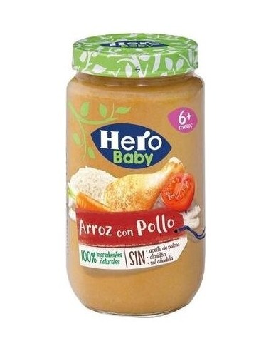 Hero Baby Pedialac Tarrito De Pollo Con Arroz 250G