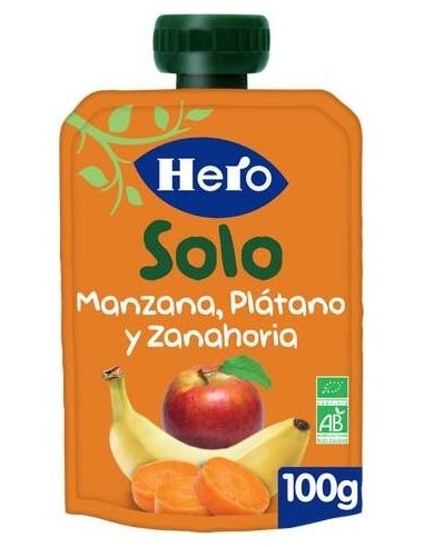 Hero Pedialac Solo Manzana Platano Y Yogur 120G