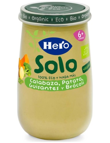 Hero Baby Solo Crema Calabaza Y Pure Patatas 190G
