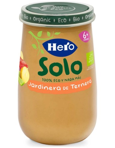 Hero Baby Solo Jardinera Ternera 190 Gr