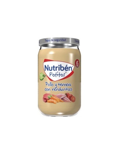 Nutriben Pollo Ternera Verduritas 235G