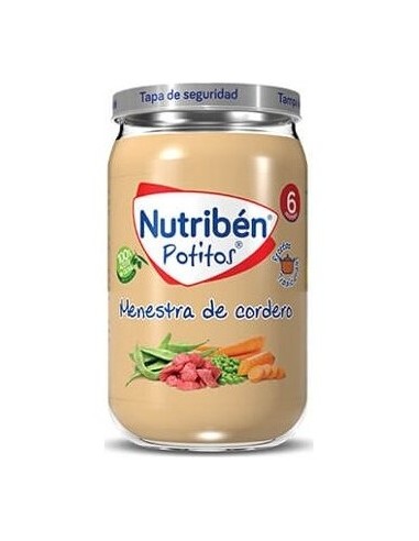 Nutriben Potito Menestra De Cordero 235Gr