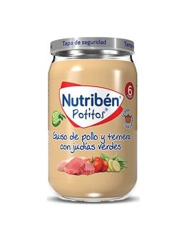 Nutriben Pollo Ternera Judias Verdes 235