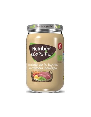 Nutriben Ecopot Verdur Ternera Eco 235G