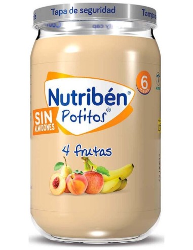 Nutriben Potitos 4 Frutas 235 G