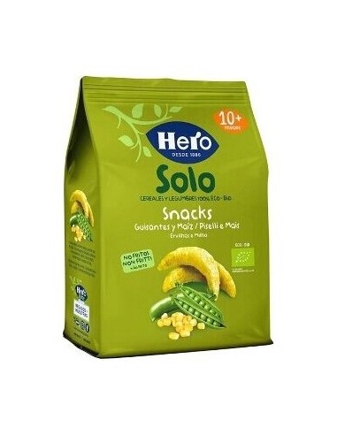 Fater Hero Solo Snacks Guisantes Y Maiz Eco 50G