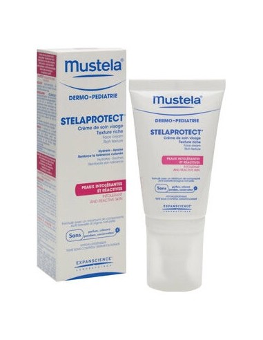 Mustela Crema Facial Hidratante Confort Con Schizandra Bio 40Ml