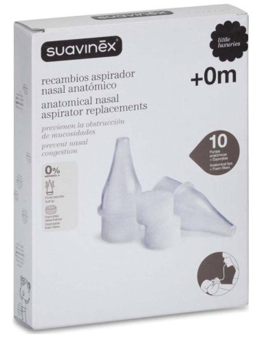 Suavinex® Aspirador Nasal Recambios 10Uds