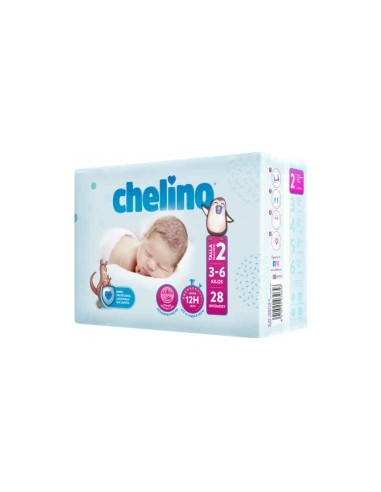 Chelino Fashion&Love Pañales T2 3-6Kg 28Uds