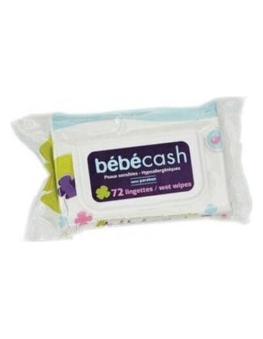 Toallitas Bebe Cash Sensitive 72 Uds