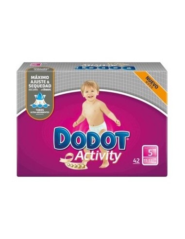 Dodot Activity Pañal Infantil T-5  42Uds