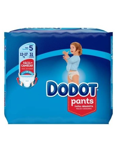 Dodot Pants Talla 5 12-17 Kg 30 Uds