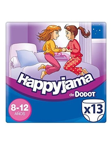 Dodot Happyjama Pañal Infantil Niña T-8  13Uds