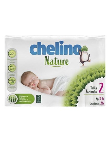 Pañal Infan Chelino Nature T2 3-6 Kg 28U