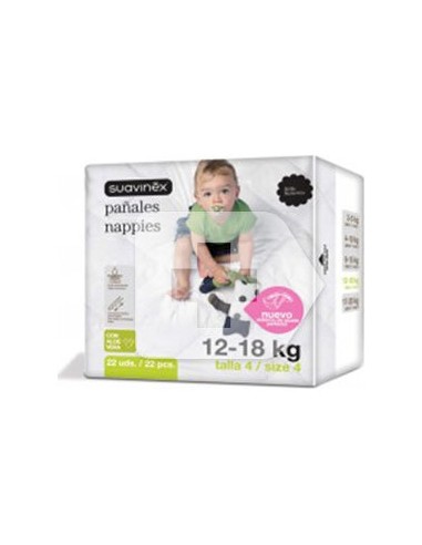 Suavinex Pañal Talla Super 12-18Kg 24Uds