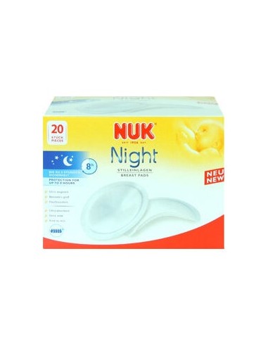 Nuk Ultra Dry Discos Protectores Noche 20Uds