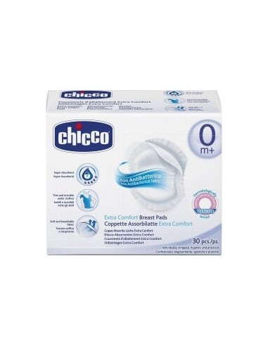 Chicco® Discos Absorbentes Lactancia 30Uds