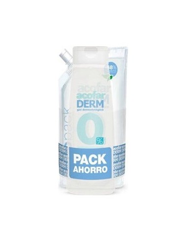 Acofarderm Pack 0% (Gel 750+Eco 750)