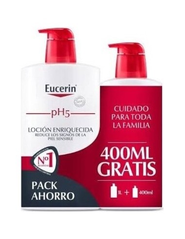 Eucerin Family Pack Loc Ph5 Enriq 1L+400