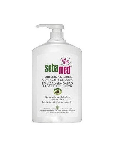 Sebamed® Emulsión Sin Jabón Aceite De Oliva 1L