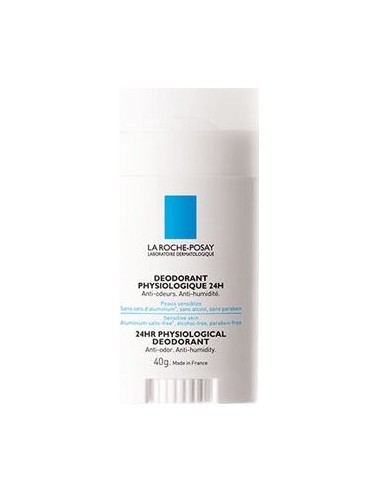 La Roche-Posay Desodorante Fisiológico 24H Stick 40G