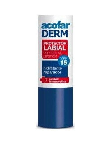 Acofarderm Spf15 Protector Labial 4 Gr