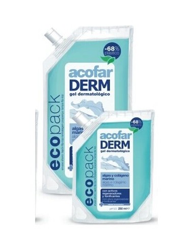 Acofarderm Ecopack Gel Extracto Algas Y Colágeno Marino 750Ml