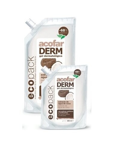 Acofarderm Ecopack Gel Extracto Coco 750