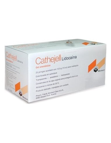 Cathejell Gel C/Lidocaina 12,5 G 25 Ud