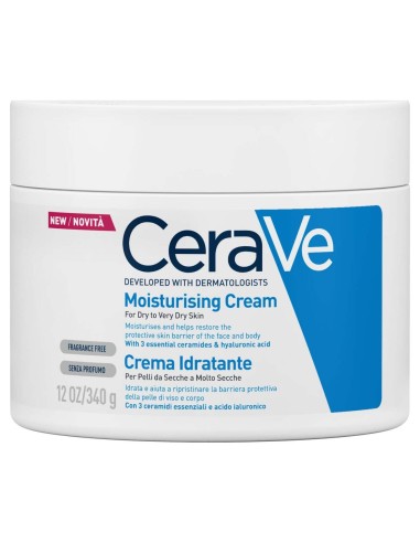 Cerave Crema Hidratante Piel Seca 340 Gr