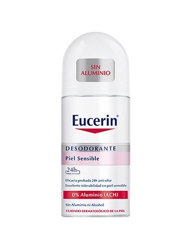 Eucerin Desodorante 0% Alum Roll On 50Ml