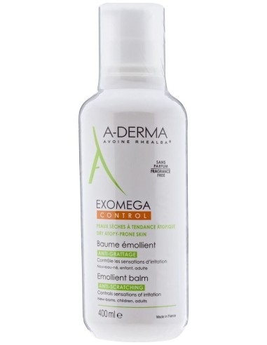 Aderma Exomega Balsamo Frasco 400 Ml