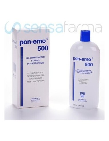 Pon-Emo Gel Champú Dermatologico 500Ml