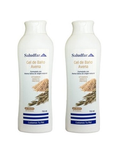 Saludfar Gel De Avena 750 Ml (1+1)