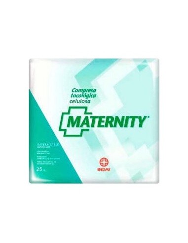 Compresas Maternity Indas Celulosa 25