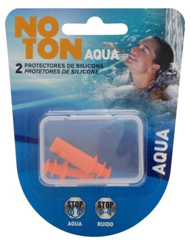 Noton Agua Tapones De Oídos Silicona 2Uds