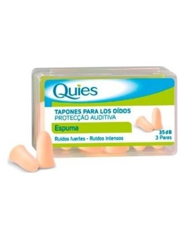 Quies Tapón De Espuma 6Uds